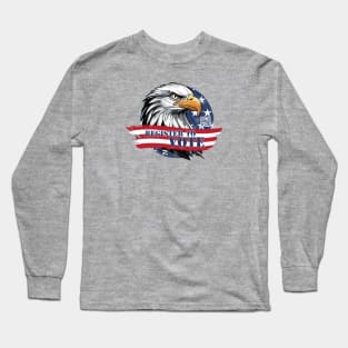 Be cool, patriotic and get people out to vote! Long Sleeve T-Shirt